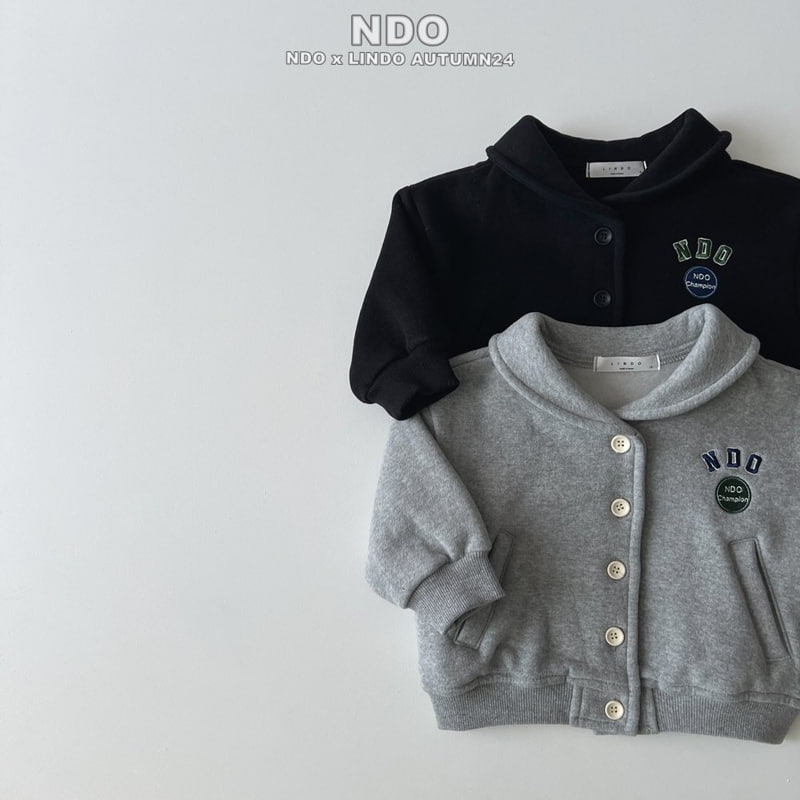 Lindo - Korean Baby Fashion - #babyfever - Champion Cardigan Jacket - 6