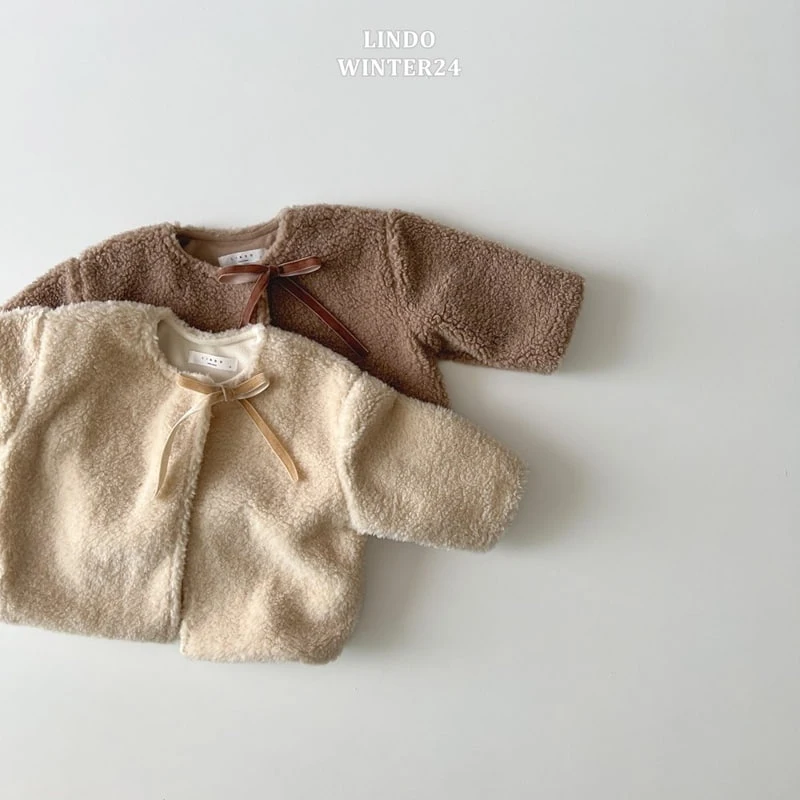 Lindo - Korean Baby Fashion - #babygirlfashion - Bookle Ribbon Jacket - 6