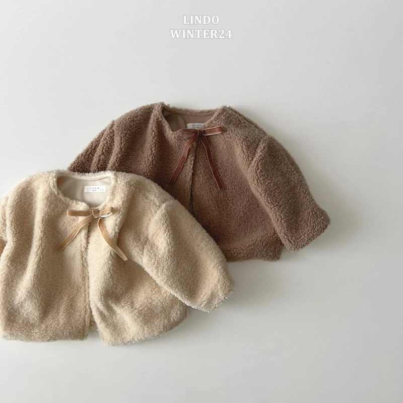 Lindo - Korean Baby Fashion - #babylifestyle - Bookle Ribbon Jacket - 7