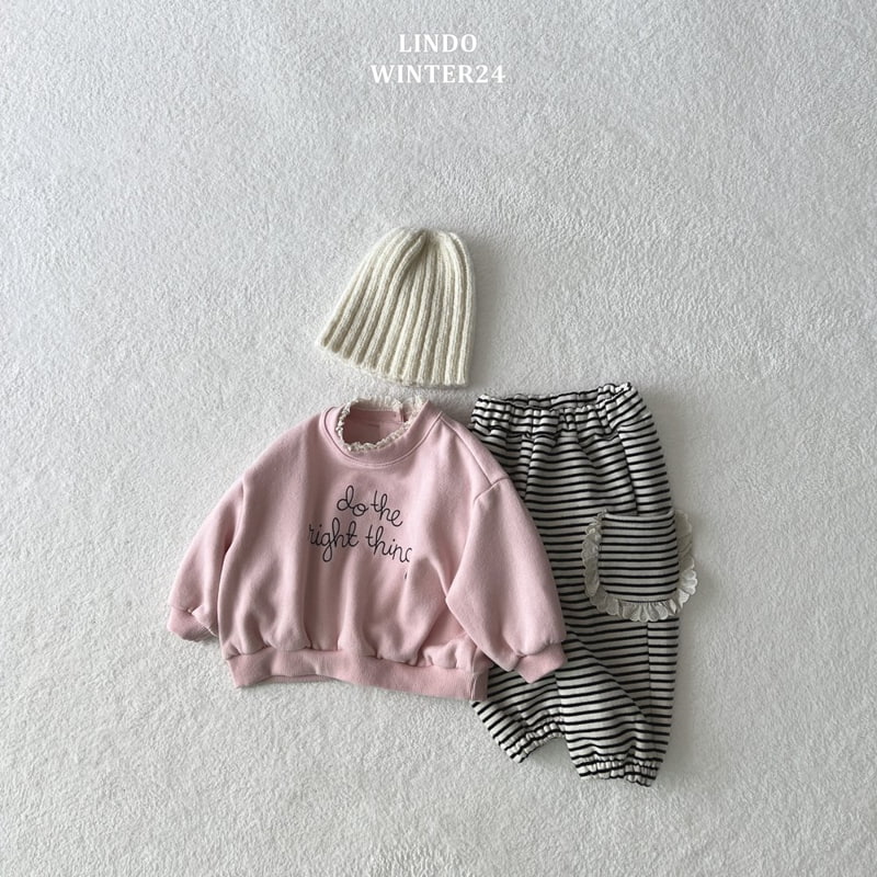 Lindo - Korean Baby Fashion - #babyoninstagram - Frill Pocket Jogger Pants - 7