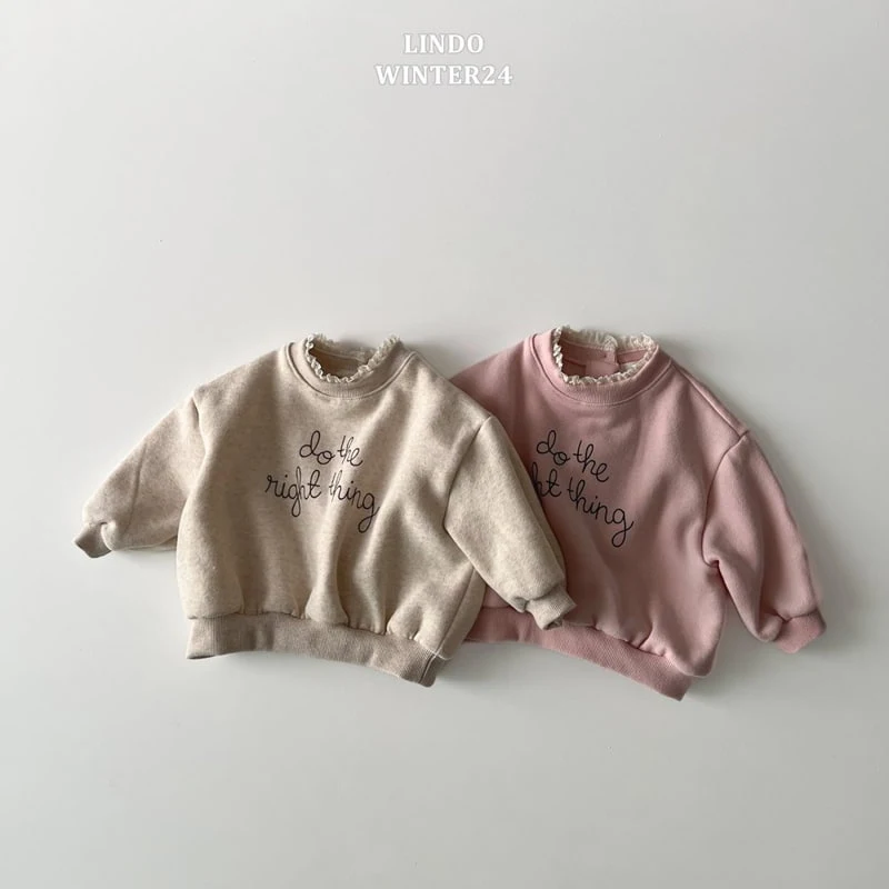 Lindo - Korean Baby Fashion - #babyoninstagram - Things Lace Sweatshirts