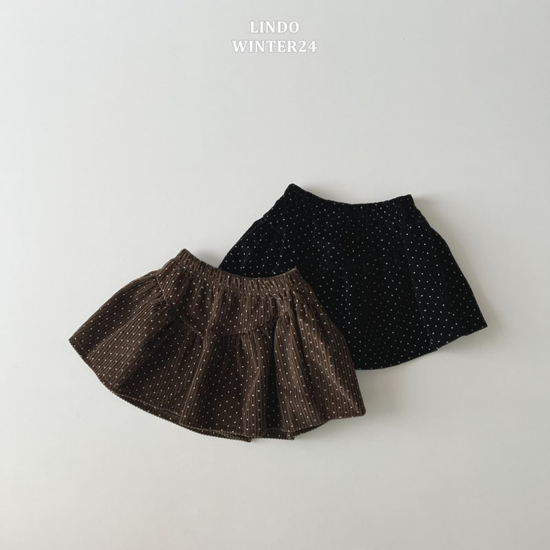 Lindo - Korean Baby Fashion - #babyootd - Falling Corduroy Skirt Pants