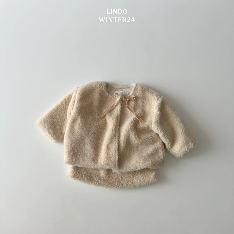 Lindo - Korean Baby Fashion - #babyoutfit - Bookle Ribbon Jacket - 10