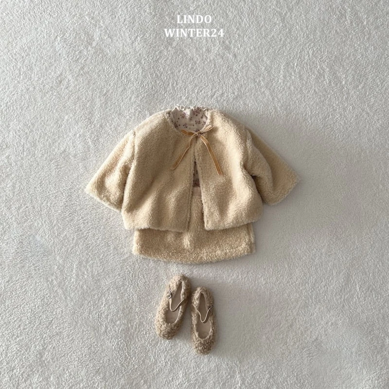 Lindo - Korean Baby Fashion - #babyoutfit - Bookle Ribbon Jacket - 11