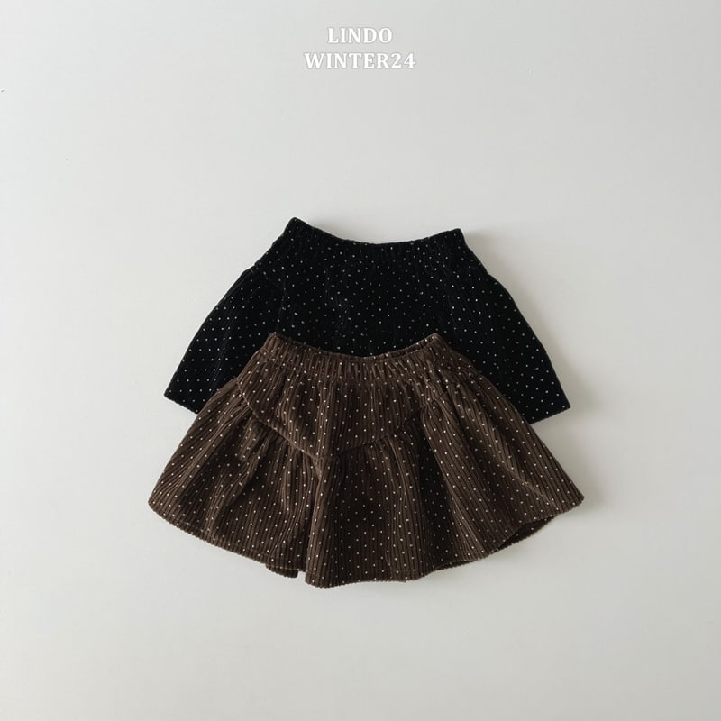 Lindo - Korean Baby Fashion - #babyoutfit - Falling Corduroy Skirt Pants - 3