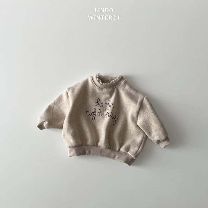 Lindo - Korean Baby Fashion - #babyoutfit - Things Lace Sweatshirts - 3