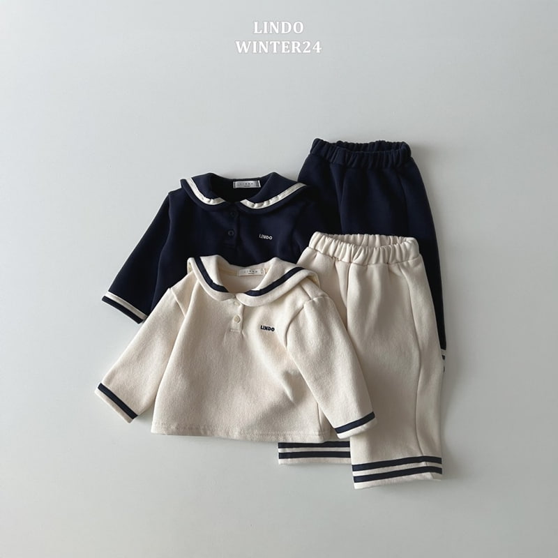 Lindo - Korean Baby Fashion - #babywear - Sailor Set