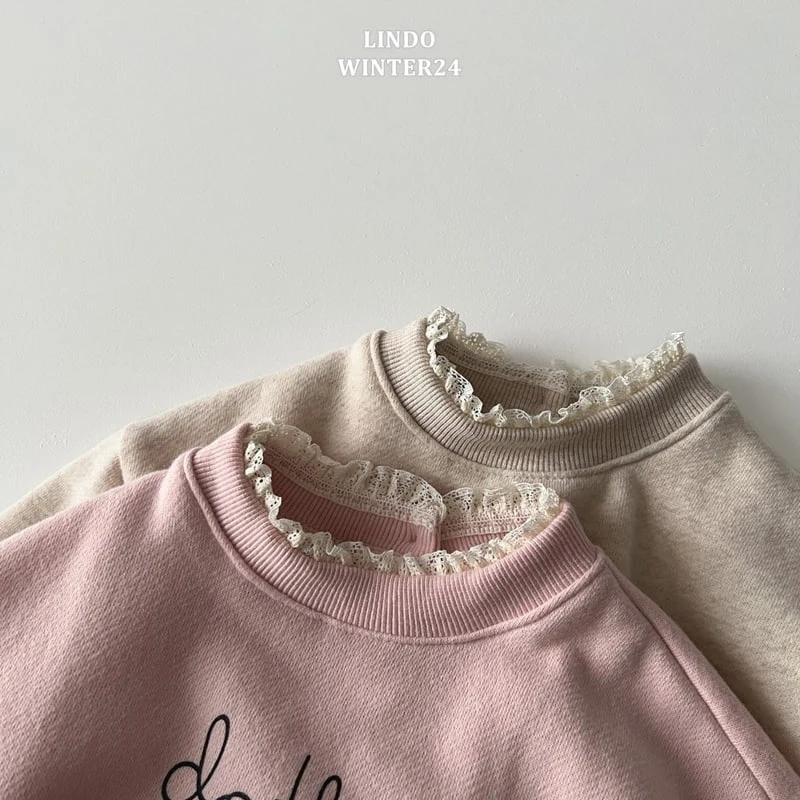 Lindo - Korean Baby Fashion - #onlinebabyboutique - Things Lace Sweatshirts - 6