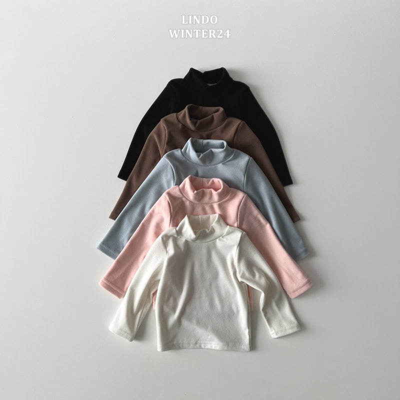 Lindo - Korean Baby Fashion - #onlinebabyshop - Basic Turtleneck Tee