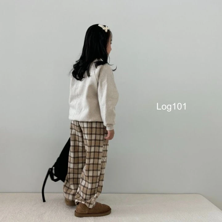 Log101 - Korean Children Fashion - #Kfashion4kids - London Check Pants - 6