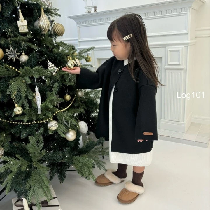 Log101 - Korean Children Fashion - #Kfashion4kids - Demuir Wool Coat - 10