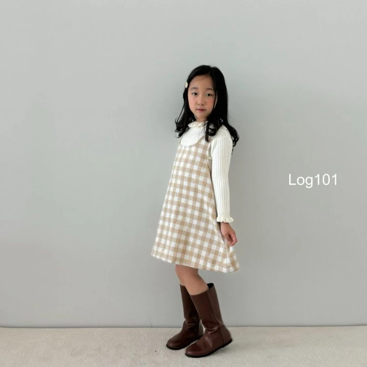 Log101 - Korean Children Fashion - #stylishchildhood - lower Rib Knit - 4