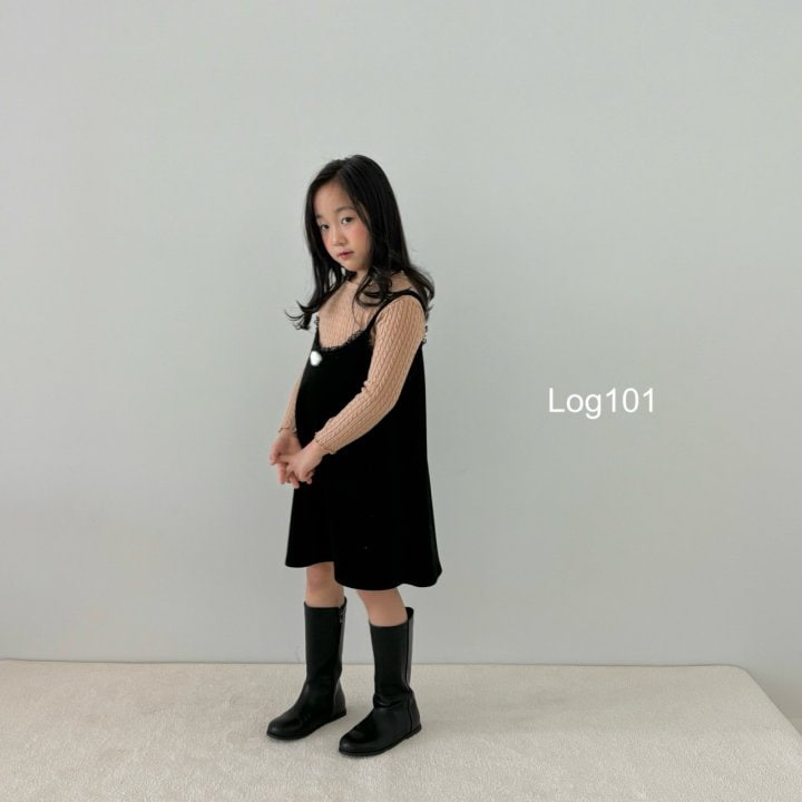 Log101 - Korean Children Fashion - #childofig - Wave Neck Knit - 4