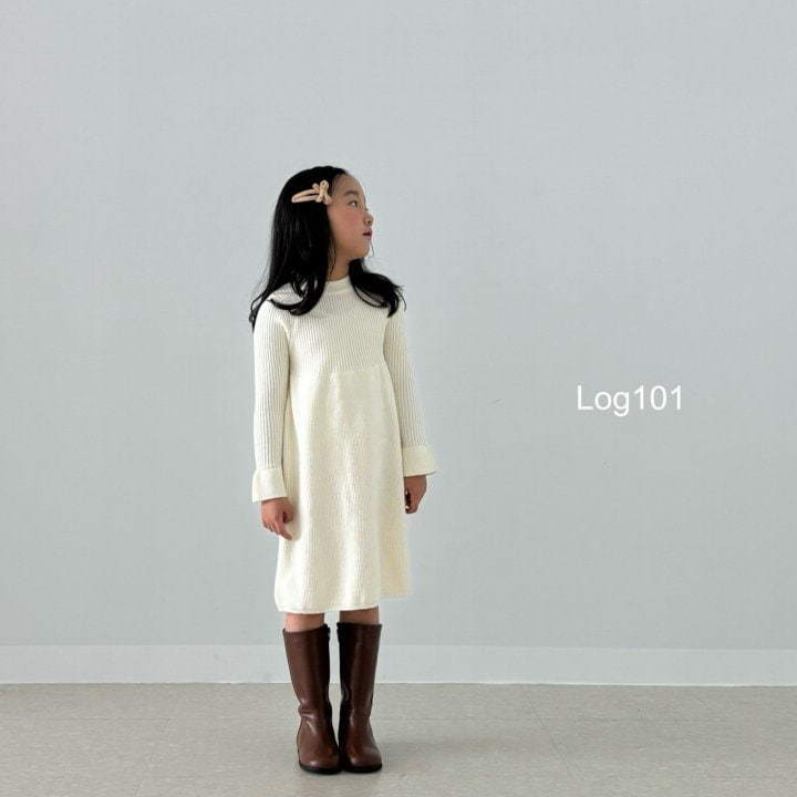 Log101 - Korean Children Fashion - #childofig - Olivia Knit One-piece - 4