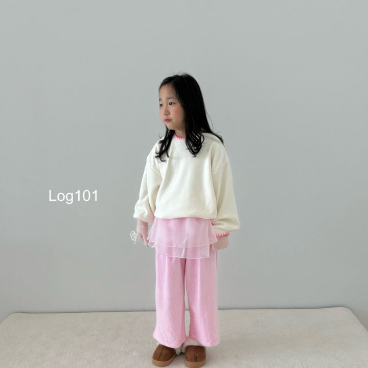 Log101 - Korean Children Fashion - #designkidswear - Twin Lace Pants - 9