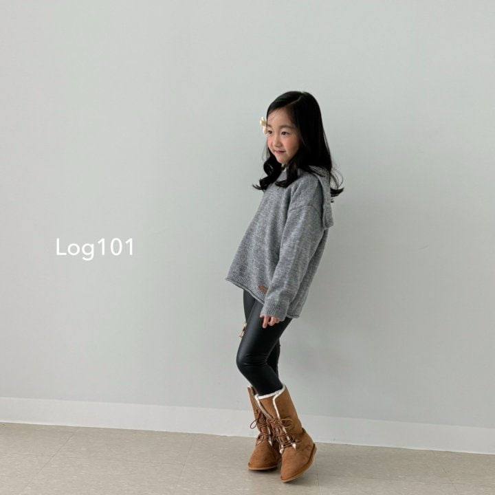 Log101 - Korean Children Fashion - #designkidswear - Big Square Knit - 2