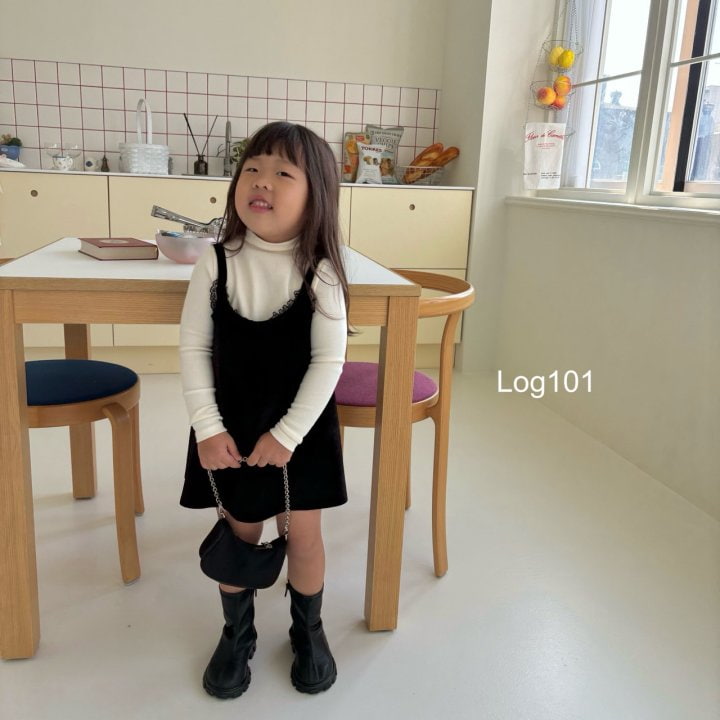 Log101 - Korean Children Fashion - #designkidswear - Cute Velvet One-piece - 11