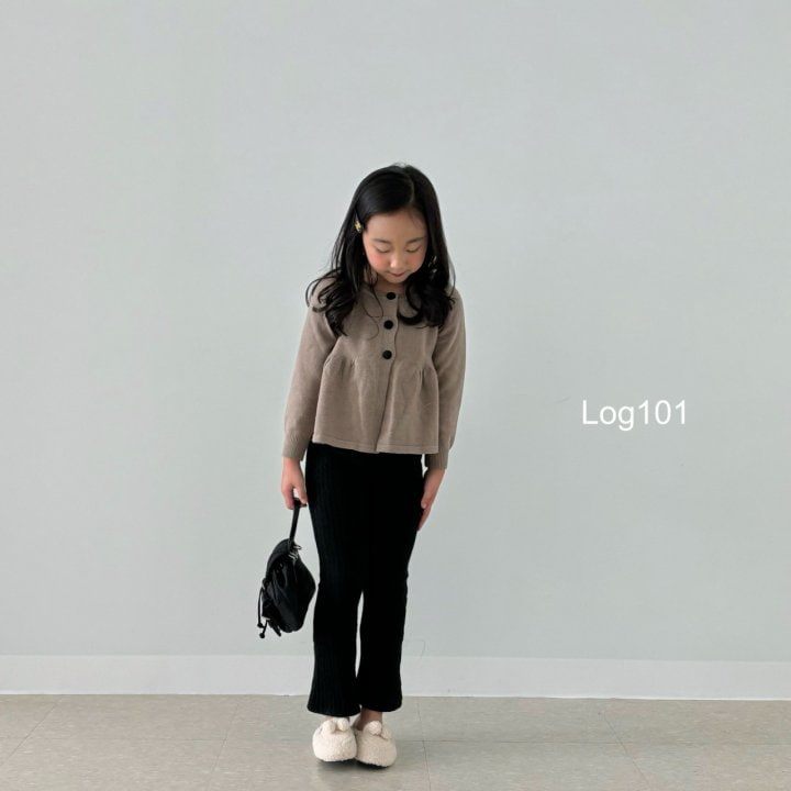 Log101 - Korean Children Fashion - #designkidswear - Wave Knit Bootcut Pants - 3