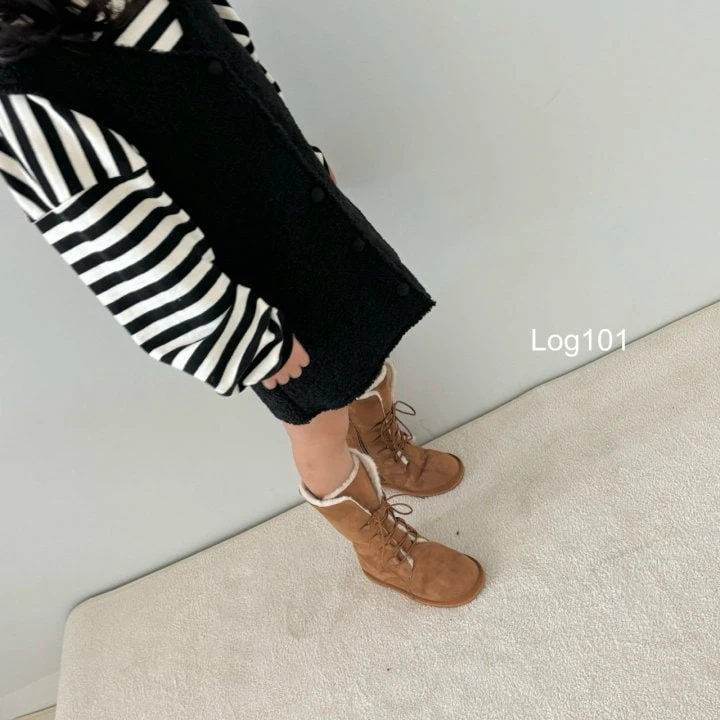 Log101 - Korean Children Fashion - #designkidswear - Stripe Loose Fit Tee - 2