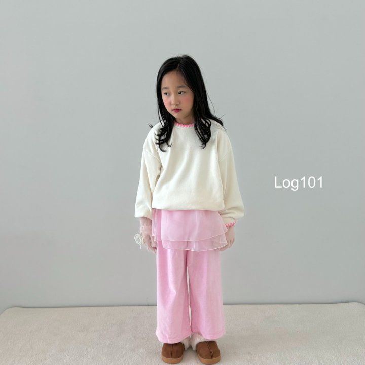 Log101 - Korean Children Fashion - #discoveringself - Twin Lace Pants - 10