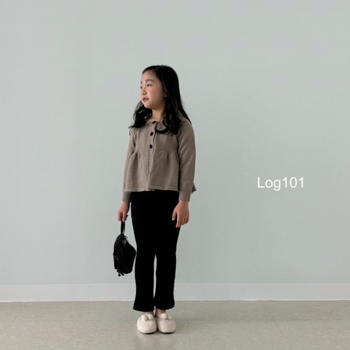 Log101 - Korean Children Fashion - #designkidswear - Wave Knit Bootcut Pants - 4