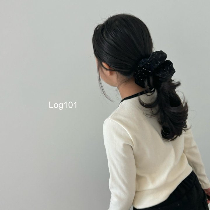 Log101 - Korean Children Fashion - #fashionkids - Velvet Pearl Chouchou - 2