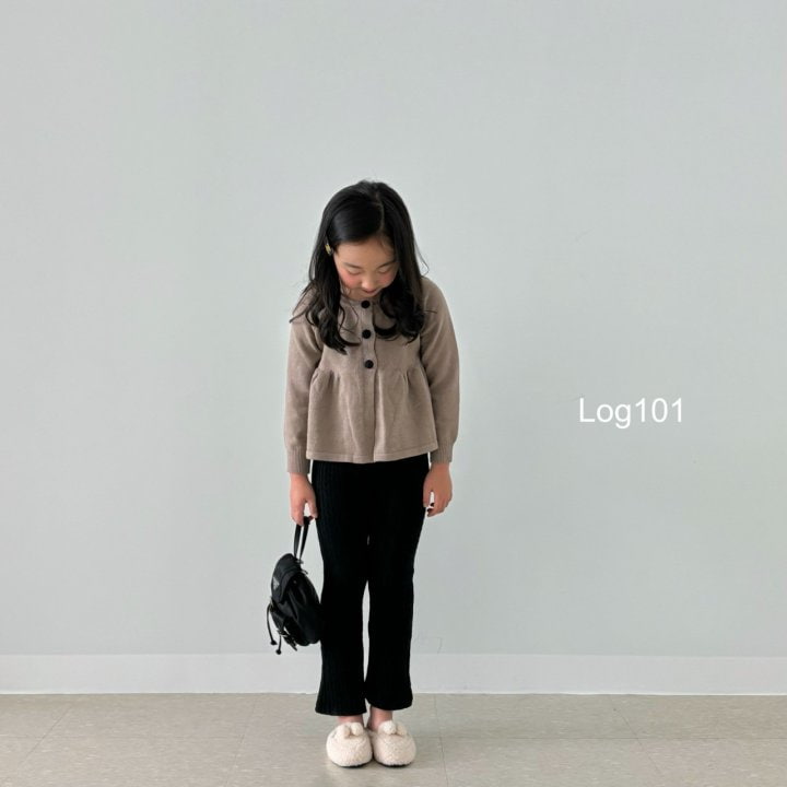 Log101 - Korean Children Fashion - #fashionkids - Wave Knit Bootcut Pants - 5