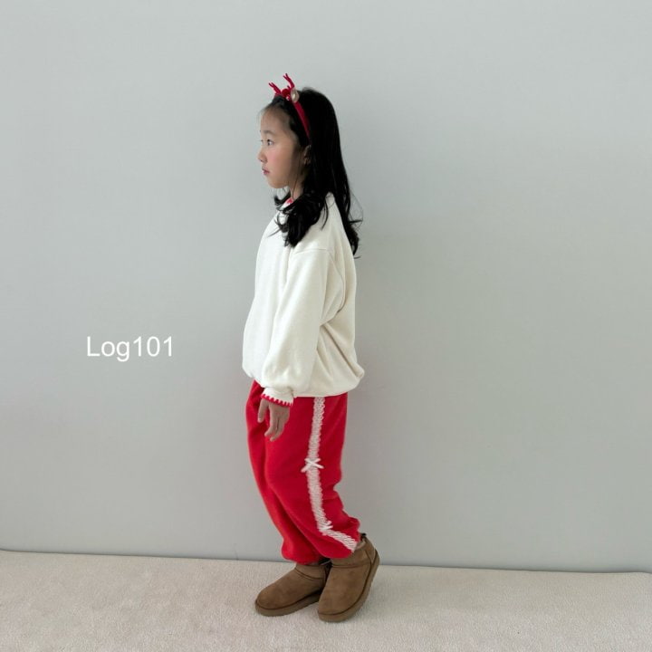 Log101 - Korean Children Fashion - #fashionkids - Lace Jogger Pants