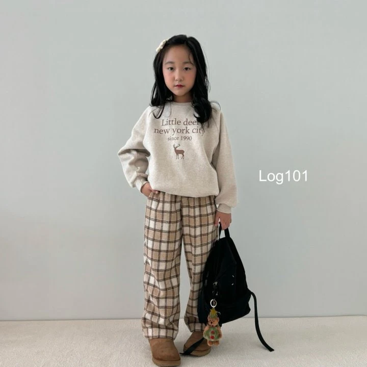 Log101 - Korean Children Fashion - #kidsshorts - London Check Pants - 3