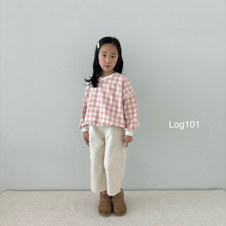 Log101 - Korean Children Fashion - #kidsshorts - V Checker Sweatshirts  - 11