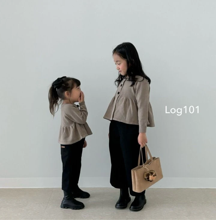 Log101 - Korean Children Fashion - #kidsshorts - Ginger Cookie Knit Cardigan - 3