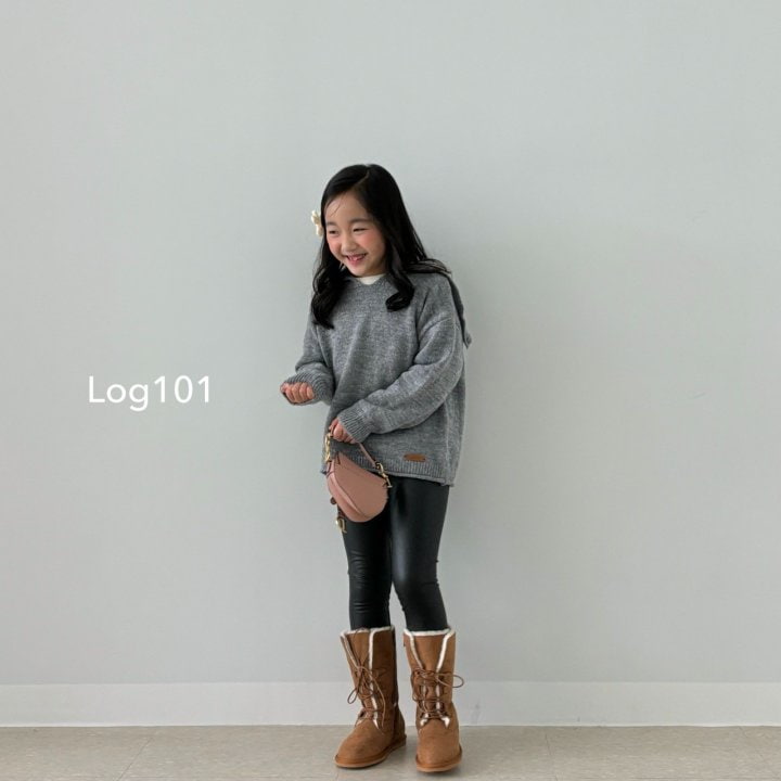 Log101 - Korean Children Fashion - #kidsstore - Big Square Knit - 6