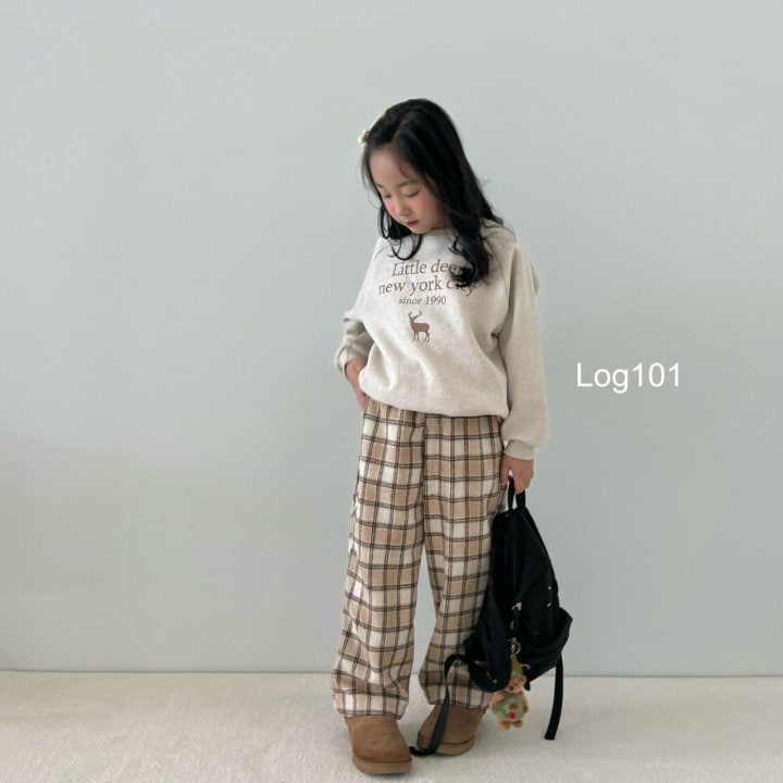 Log101 - Korean Children Fashion - #kidzfashiontrend - London Check Pants - 5