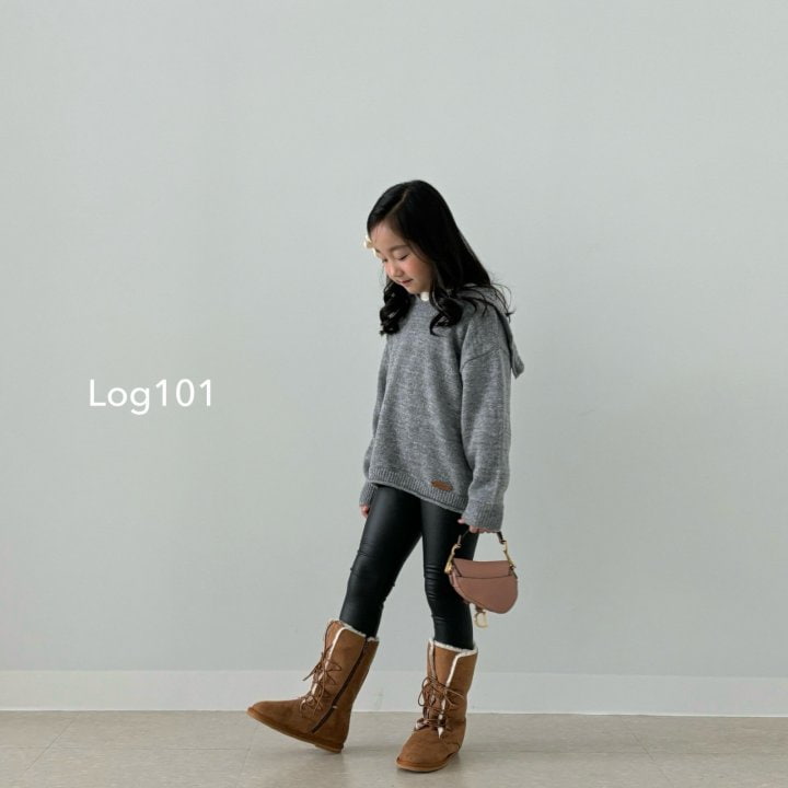 Log101 - Korean Children Fashion - #kidzfashiontrend - Big Square Knit - 7