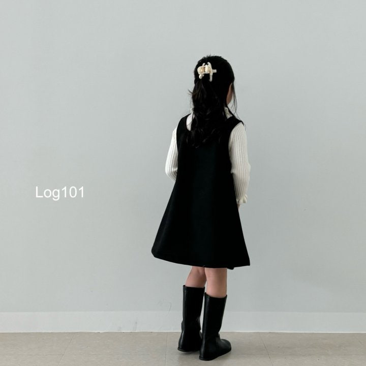 Log101 - Korean Children Fashion - #littlefashionista - Royal Wool One-piece - 5