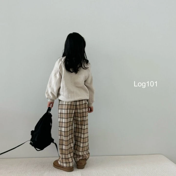 Log101 - Korean Children Fashion - #magicofchildhood - London Check Pants - 8