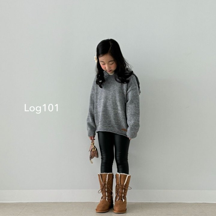 Log101 - Korean Children Fashion - #magicofchildhood - Big Square Knit - 10