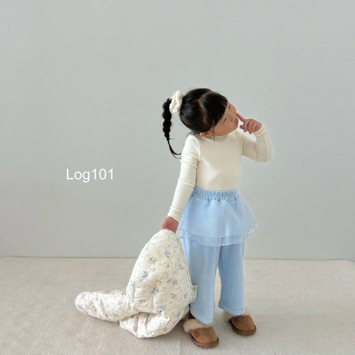 Log101 - Korean Children Fashion - #minifashionista - Twin Lace Pants - 2