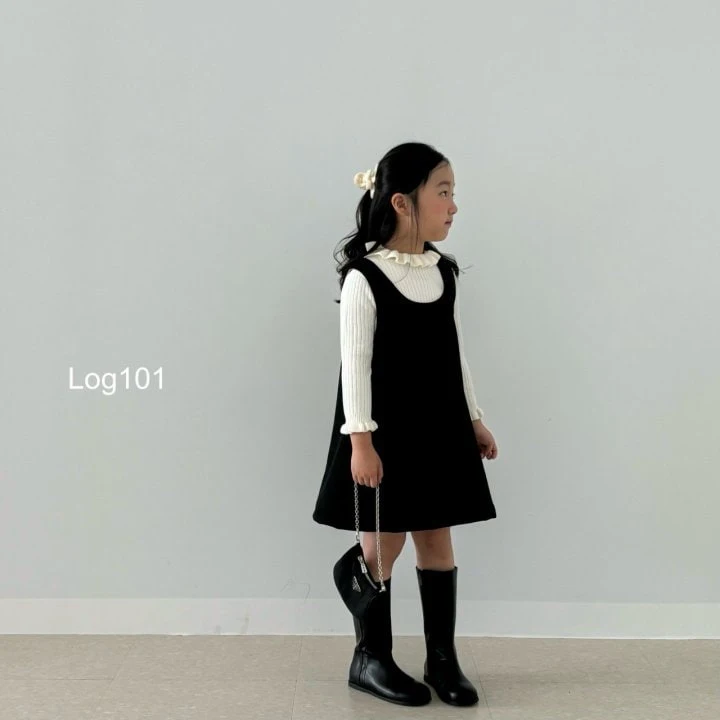 Log101 - Korean Children Fashion - #minifashionista - Royal Wool One-piece - 7