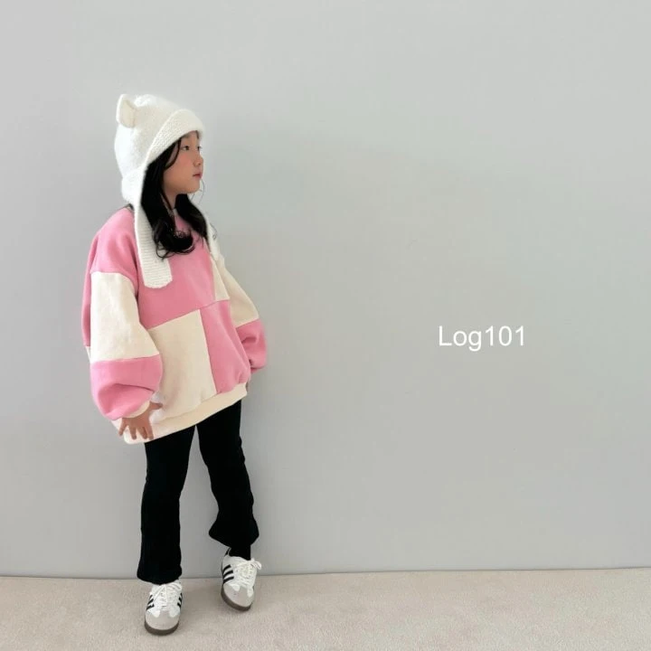 Log101 - Korean Children Fashion - #minifashionista - Big Checker Sweatshirts - 7