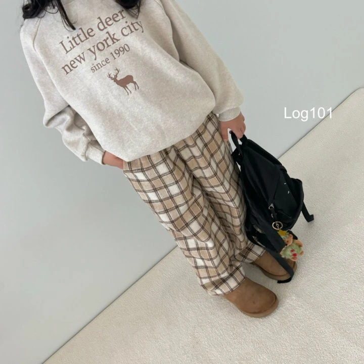 Log101 - Korean Children Fashion - #prettylittlegirls - London Check Pants - 10