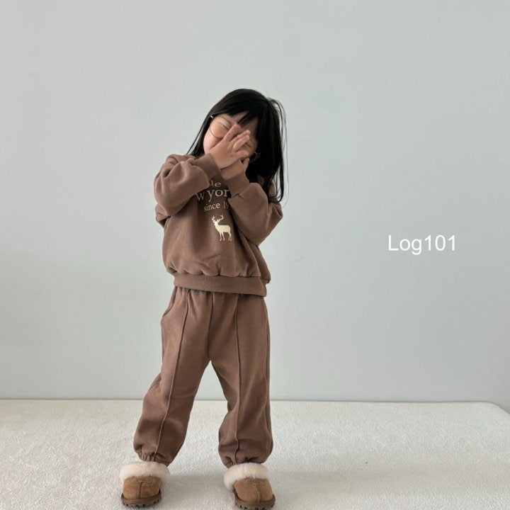 Log101 - Korean Children Fashion - #prettylittlegirls - Little Deer Jogger Pants - 3