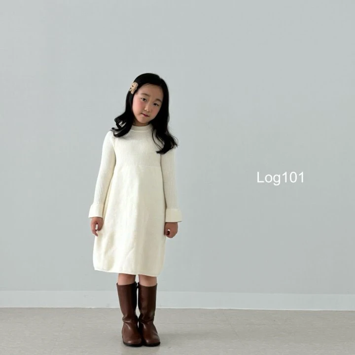 Log101 - Korean Children Fashion - #prettylittlegirls - Olivia Knit One-piece