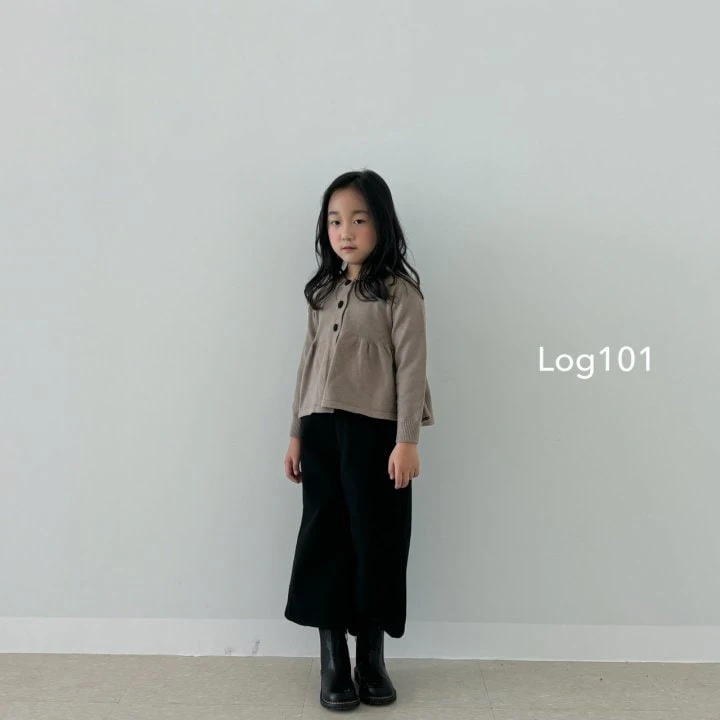 Log101 - Korean Children Fashion - #prettylittlegirls - Ginger Cookie Knit Cardigan - 10