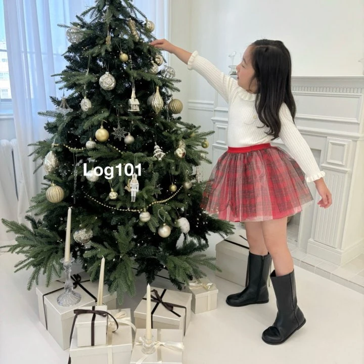 Log101 - Korean Children Fashion - #prettylittlegirls - Log Check Sha Skirt - 7