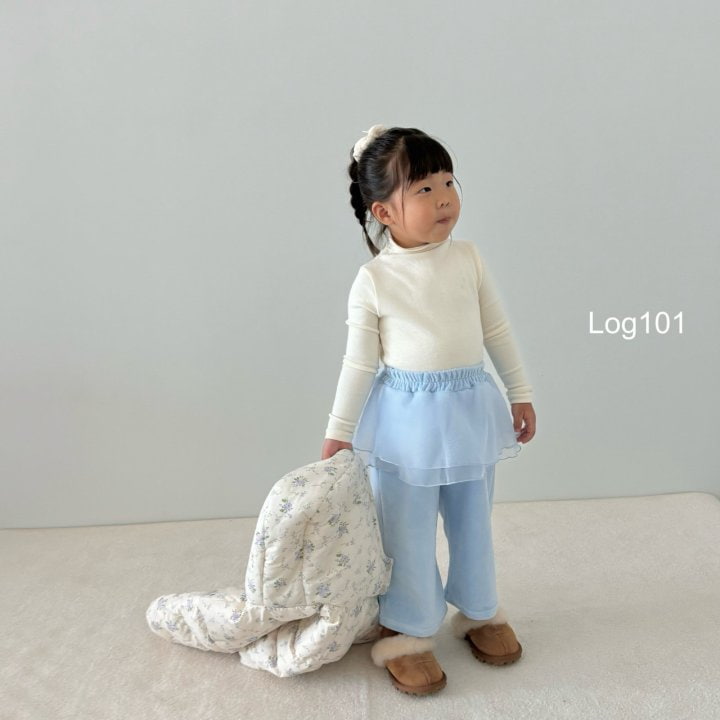 Log101 - Korean Children Fashion - #prettylittlegirls - Twin Lace Pants - 4