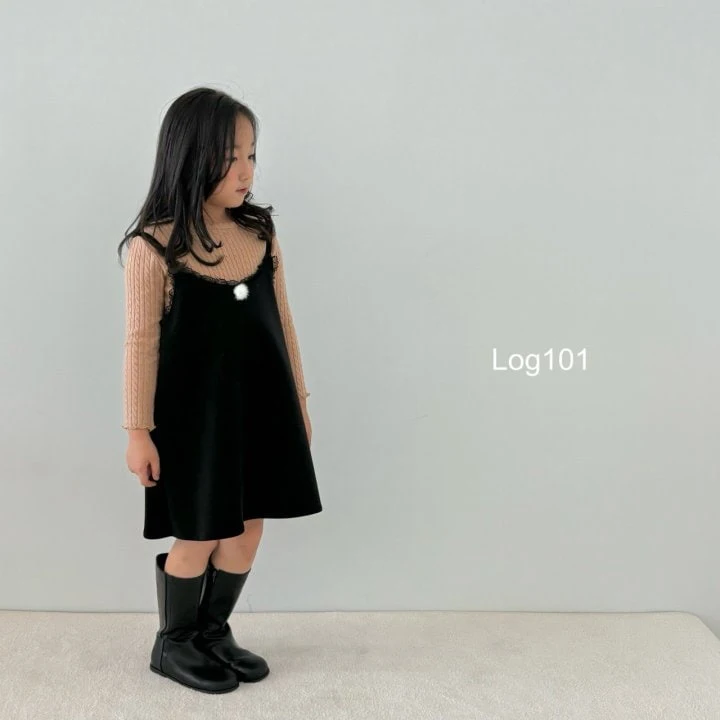 Log101 - Korean Children Fashion - #toddlerclothing - Wave Neck Knit