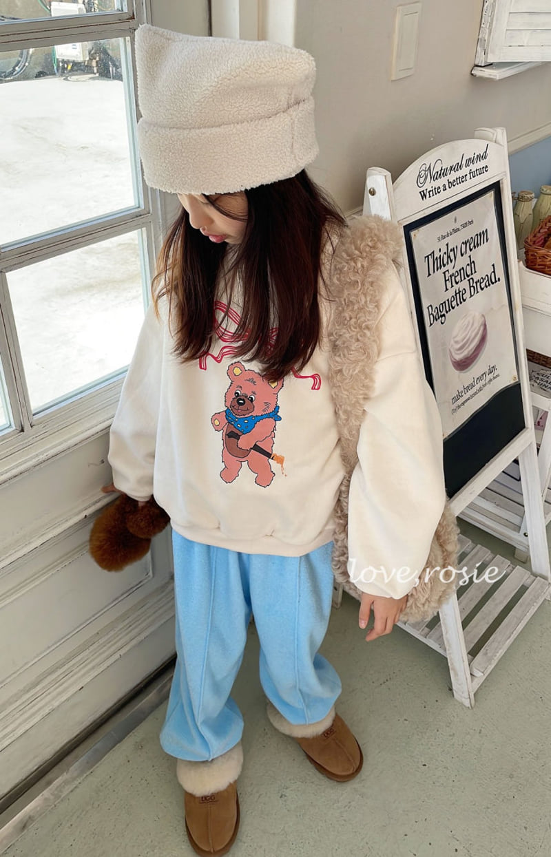 Love Rosie - Korean Children Fashion - #childofig - Bear Ribbon Sweatshirts with Mom - 8