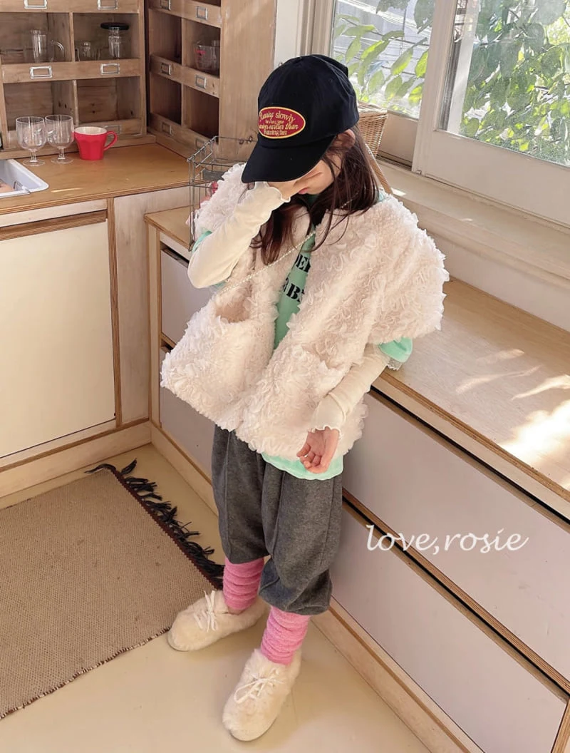 Love Rosie - Korean Children Fashion - #childofig - Lace Dumble Vest with Mom - 7