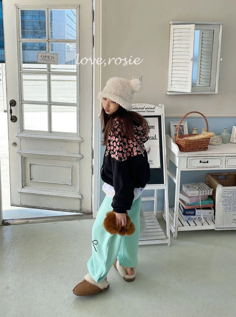 Love Rosie - Korean Children Fashion - #childrensboutique - Fleece Hooded Zip-up Jacket with Mom - 3